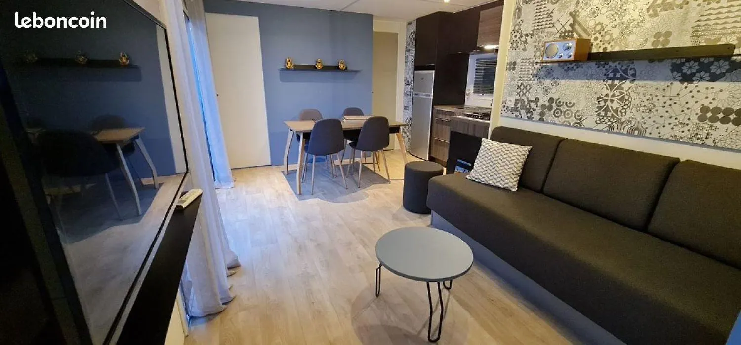 Bungalow Mobile Home De Luxe Vue Mer Saint-Raphael 4 Personnes Campsite